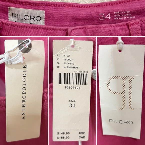 Anthropologie The Yaya mid-rise crop flare jeans by Pilcro - Picture 15 of 16